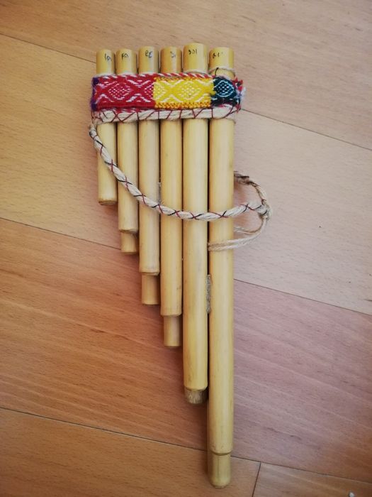 Flauta de pan peruana