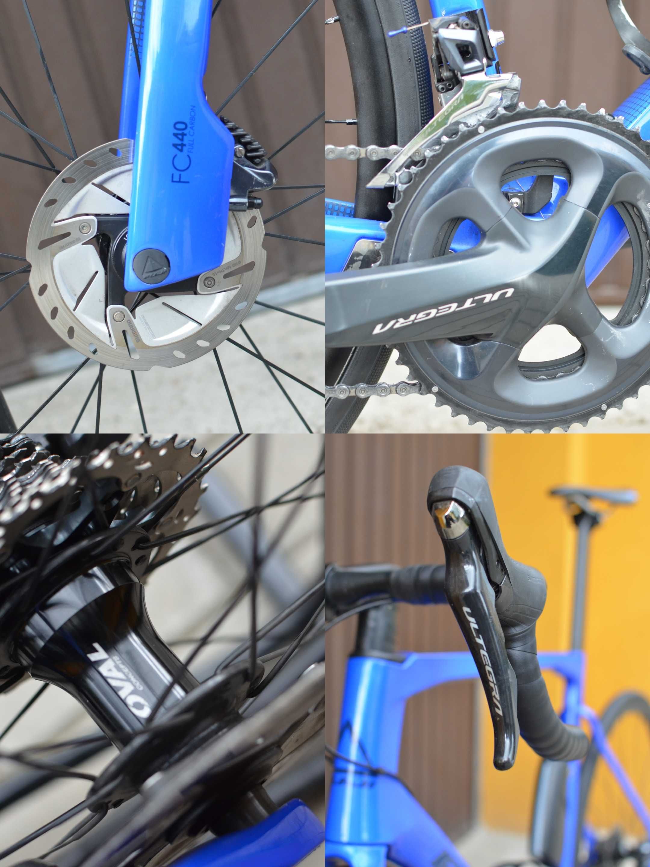 Rower szosowy Fuji transonic 2.3 disc 2020 58 ultegra aero pomiar mocy