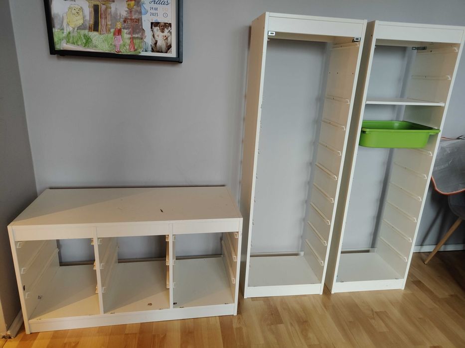 Meble dziecięce IKEA trofast białe