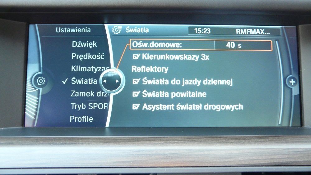 Menu Polskie BMW PROFESSIONAL CIC CCC e60 e90 e70 MAPA 2024 Naprawa