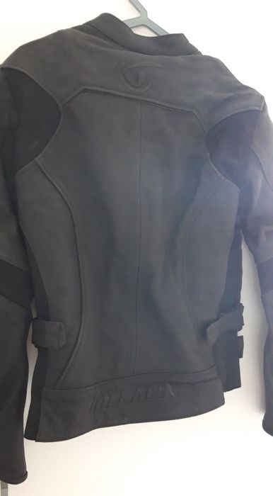 Casaco de mota em couro Drenaline