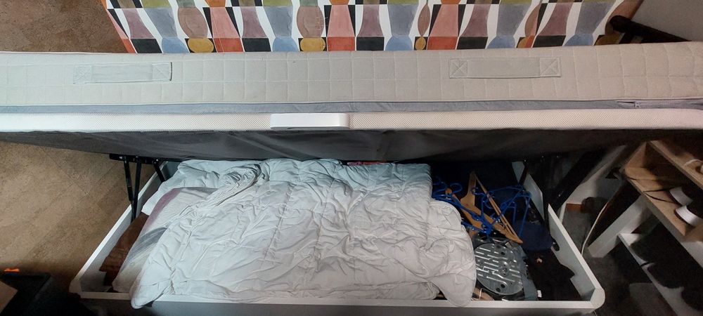 Cama sommier solteiro Com colchão