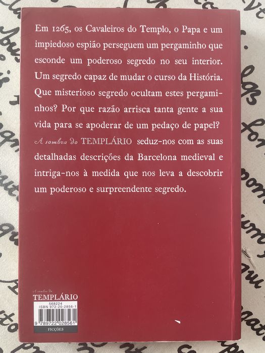 Livro A Sombra do Templário
