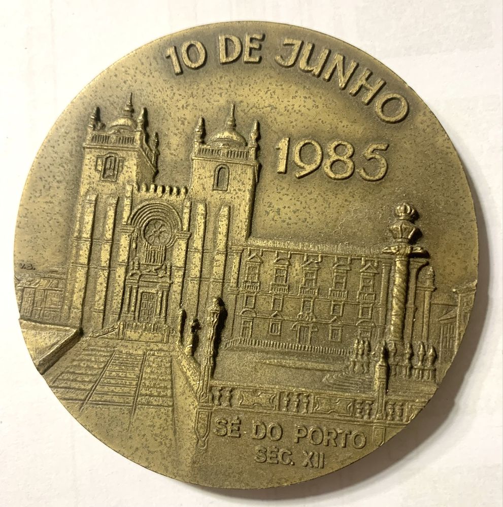 Medalha comemorativa em bronze