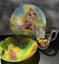 Набір дитячиого посуду Luminarc Disney Princess  3 предмета