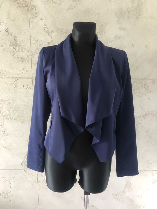 Reserved marynarka żakiet granatowy 36 S