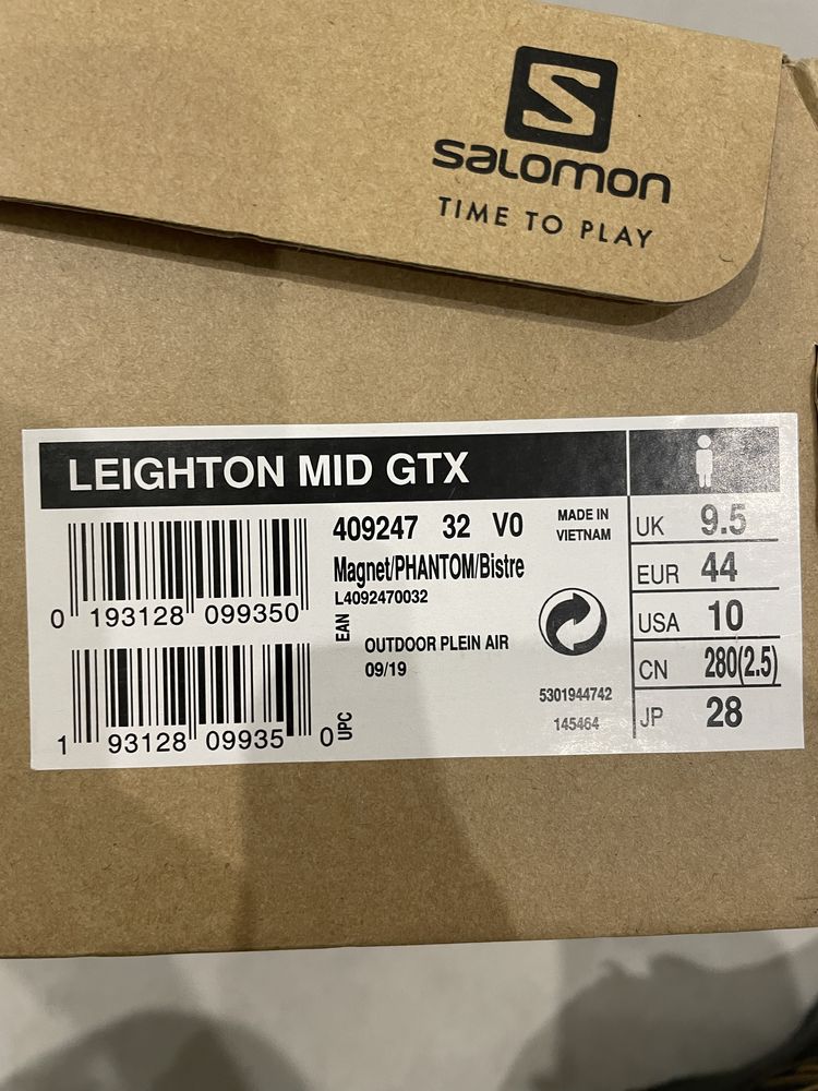 Зимние ботинки - Salomon gore-tex 44 р ОРИГІНАЛ