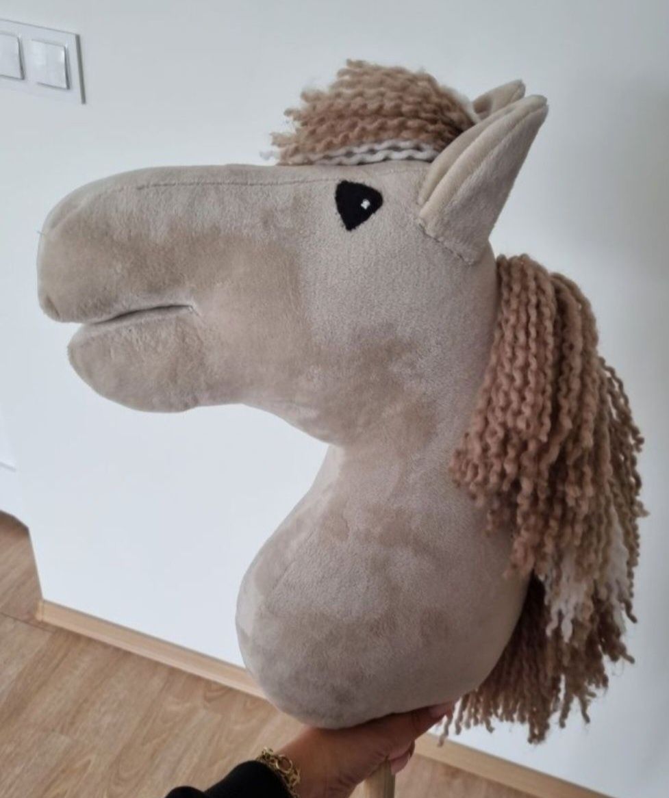 Koń ma kiju hobby hors głowa konia