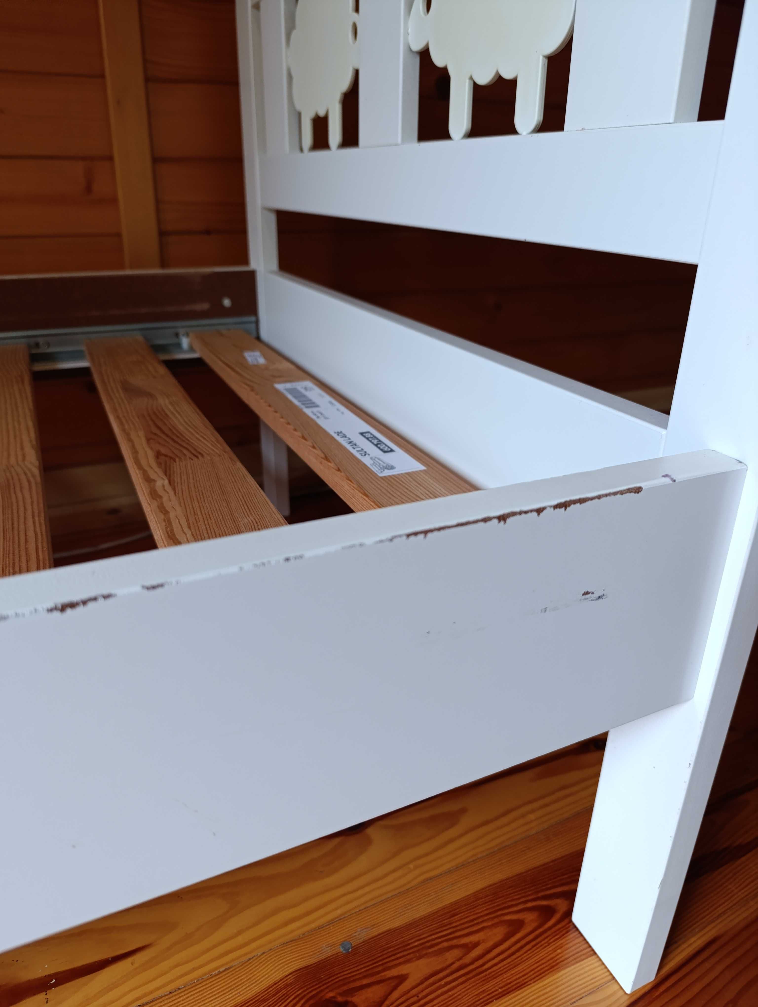Łóżko dziecięce z materacem IKEA