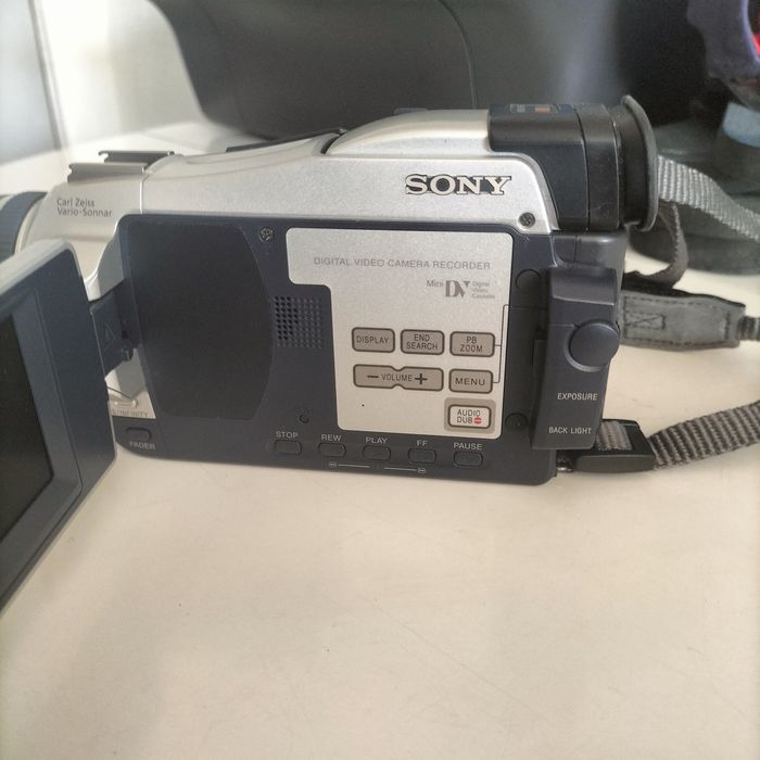 Câmera filmar Sony antiga impecável