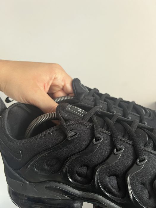 Buty nike air vapormax plus tn czarne bez wad oryginalne rozmiar 45,5