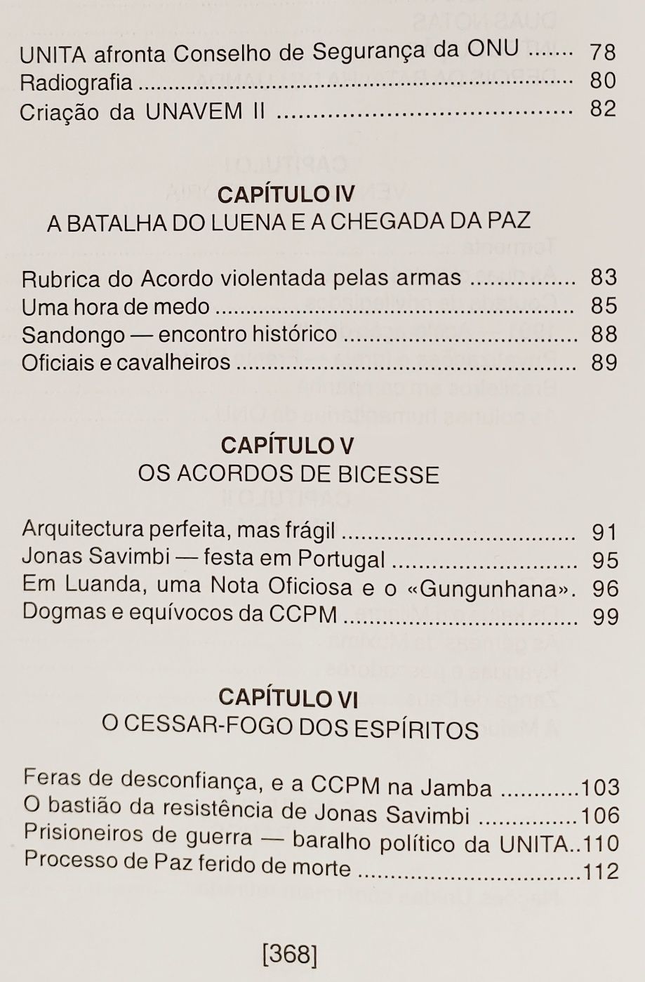 ANGOLA - Cultura do Medo