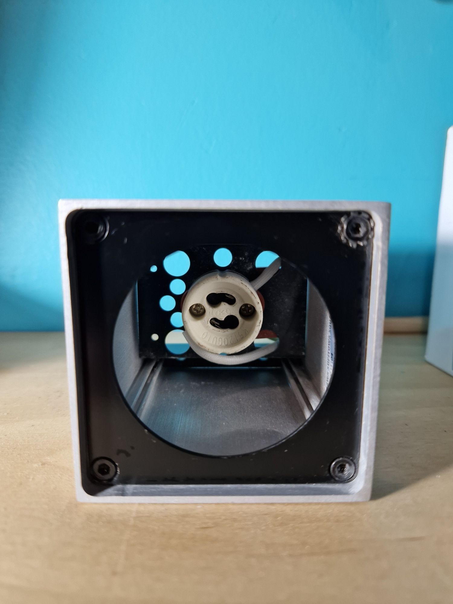 KASPA Squar 10 max 50W GU10 Srebrna