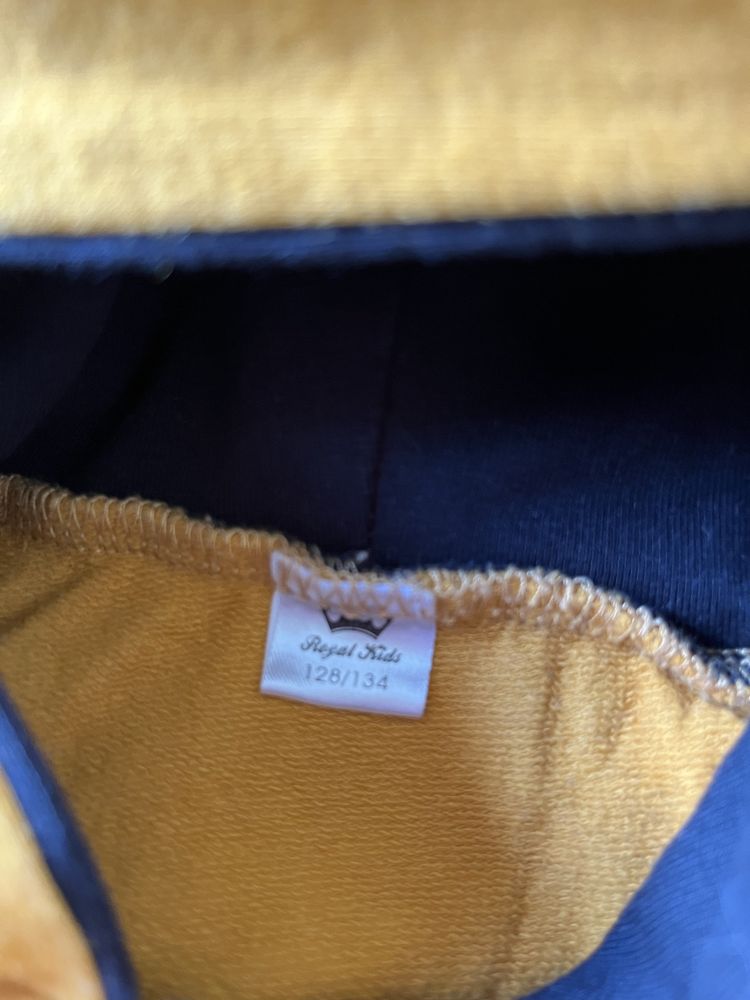 bluza na zamek z kapturem royal kids