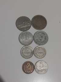 Kolekcja 8 monet - Bałkany, Włochy, Egipt