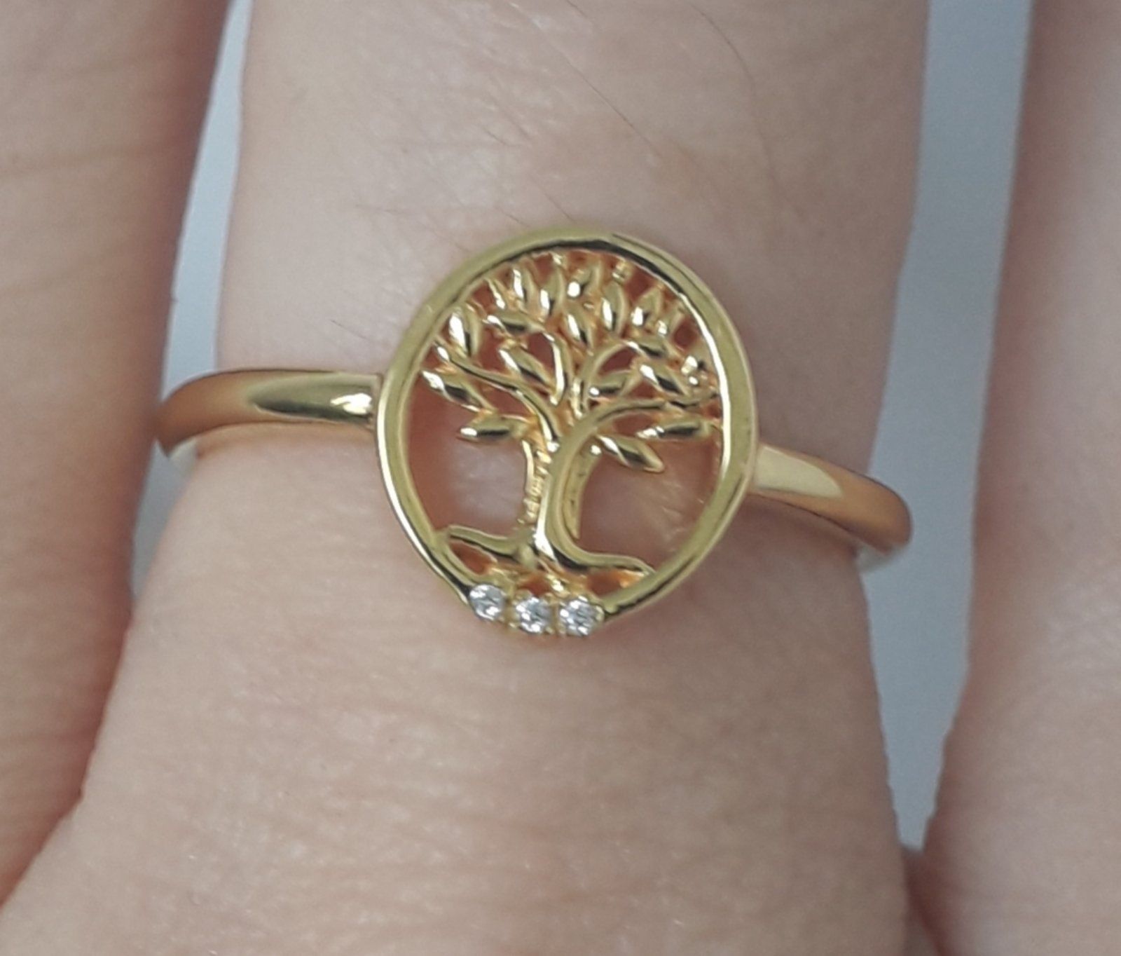 thomas sabo 925 серебро серебряное в позолоте кольцо дерево любви