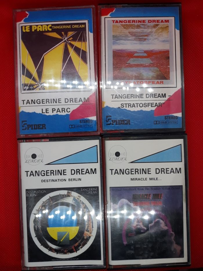 Kasety Tangerine Dream x 4