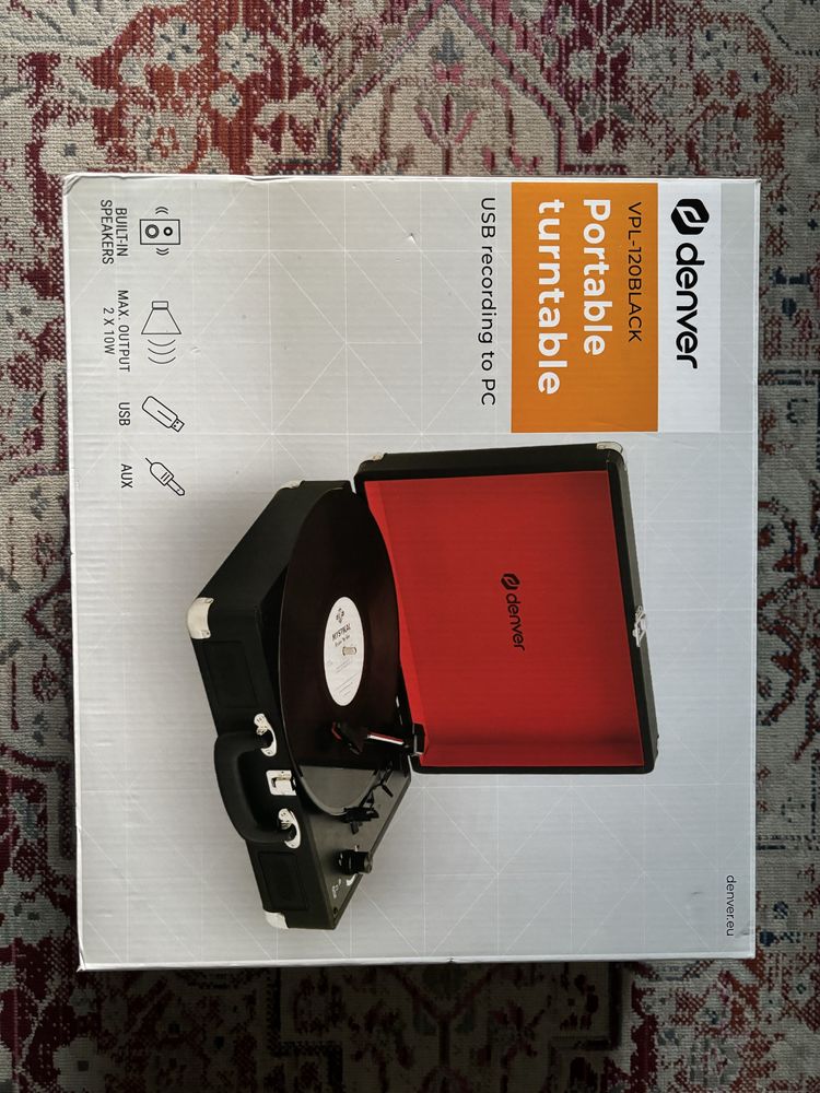 Gramofon Denver VPL-120BLACK