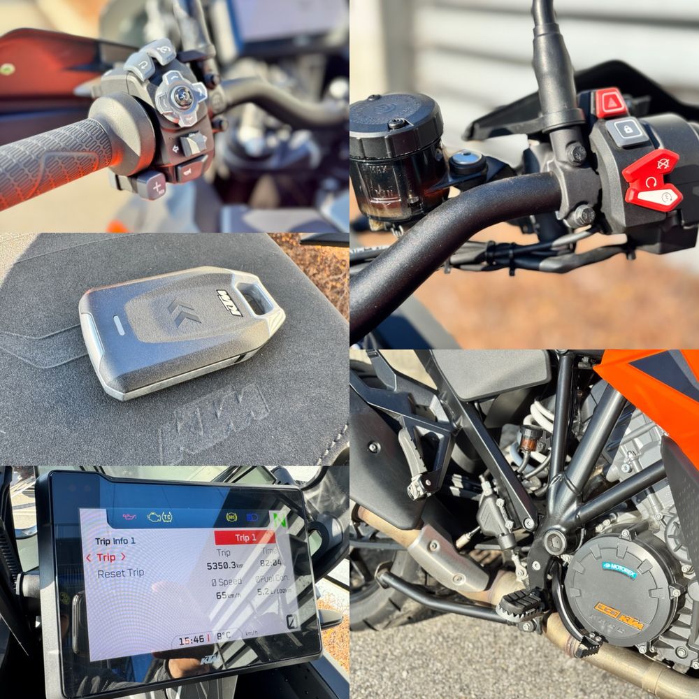 KTM SUPER ADVENTURE 1290S 2021 niski przebieg