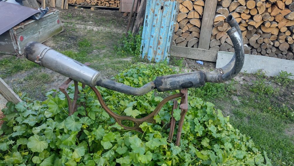 Вихлопна на яву кастомна прямоток