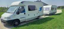 Kamper Fiat Ducato 1.9td*6cio osobowy*