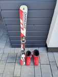 narty wraz z butami 110 dla 4-6 latka