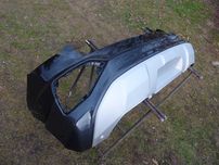 AUDI Q2 81A lift S-line ZDERZAK TYŁ dokładka kompletny CZARNY w kolor