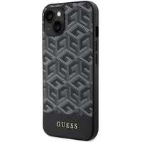 Etui Guess Gcube Stripes Magsafe Na Iphone 15 / 14 / 13 - Czarne