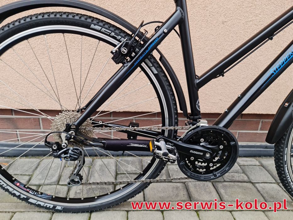 Rower damski crossowy STEPPENWOLF koła 28 SHIMANO DEORE aluminium