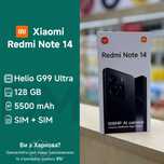 Смартфон Xiaomi Redmi Note 14 6/8GB+128GB | Black, Green, Blue, Purple
