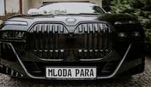Auto do ślubu BMW 7 full  long 2023 w cenie ubrane auto