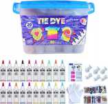 Zestaw 20 kolorów Tie Dye Kit farby do ubrań Winsons