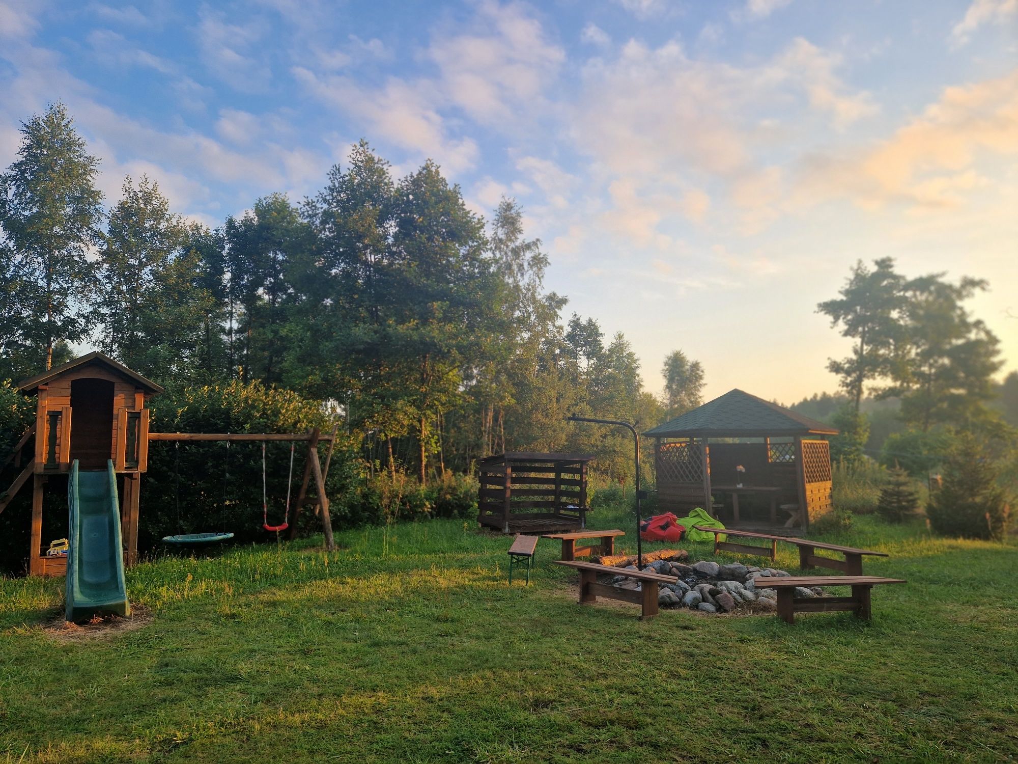 Nocleg, domek nad Wdą Czarna Woda