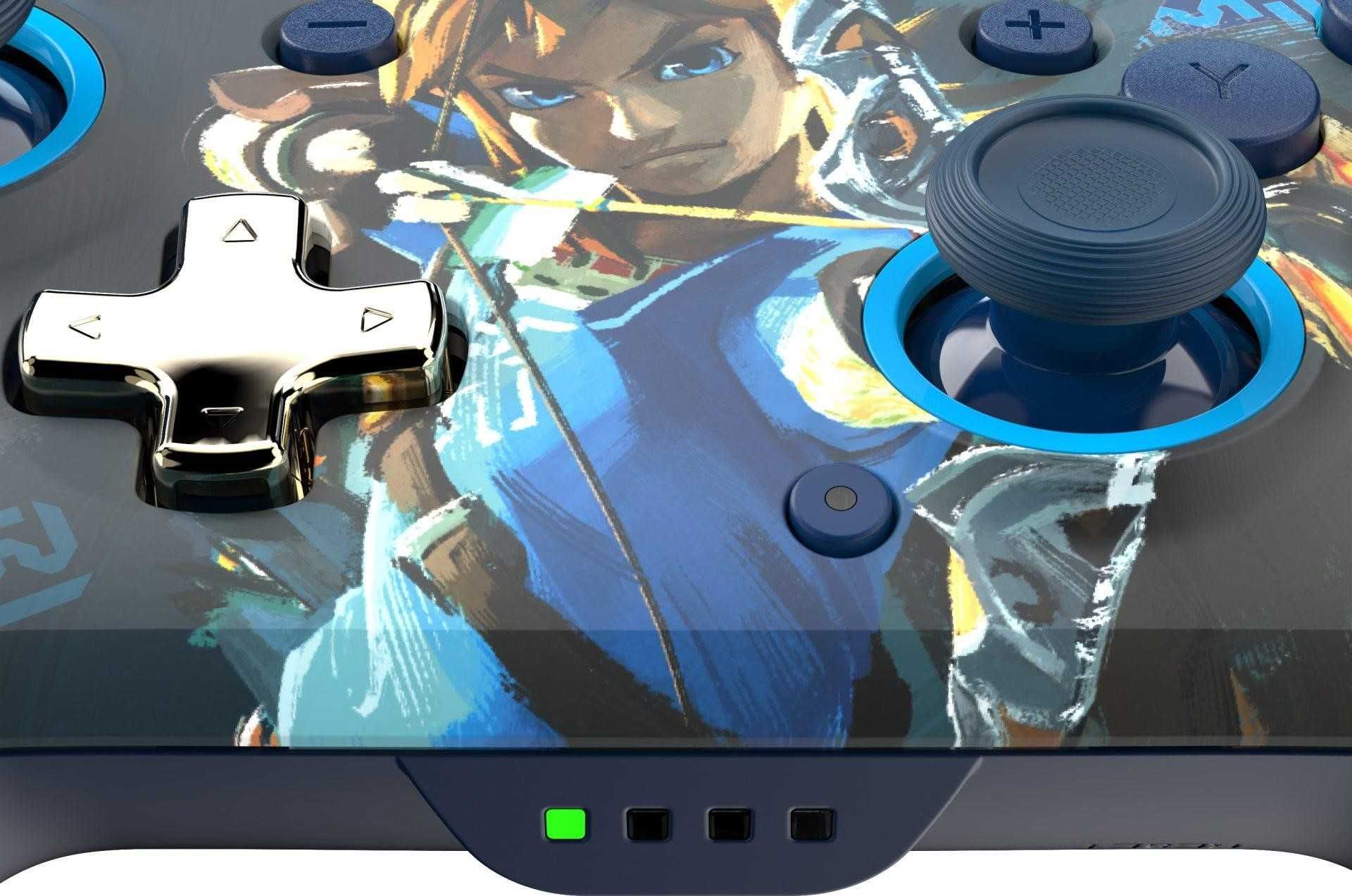 PDP SWITCH Pad bezprzewodowy Rematch Link Hero Glow in the Dark