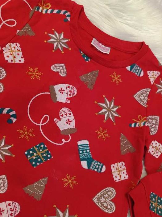So Cute świąteczna ciepła bluza roz 92