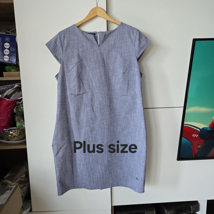 Sukienka letnia 46 krótki rękaw