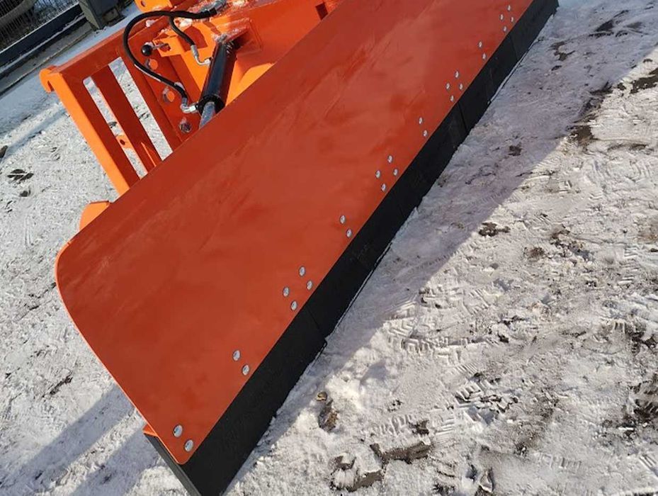Pług prosty cieżki do śniegu solidny spychacz różne szerokości