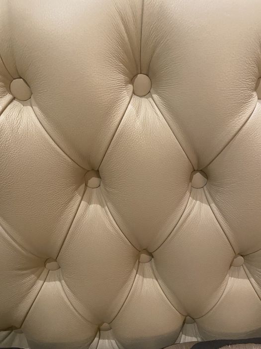 Fotel Chesterfield gabinetowy (skóra )