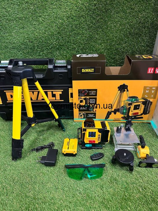 Акумуляторний лазерний рівень DeWalt DCLE34032N Pro 4D 16 (24V, 5AH)