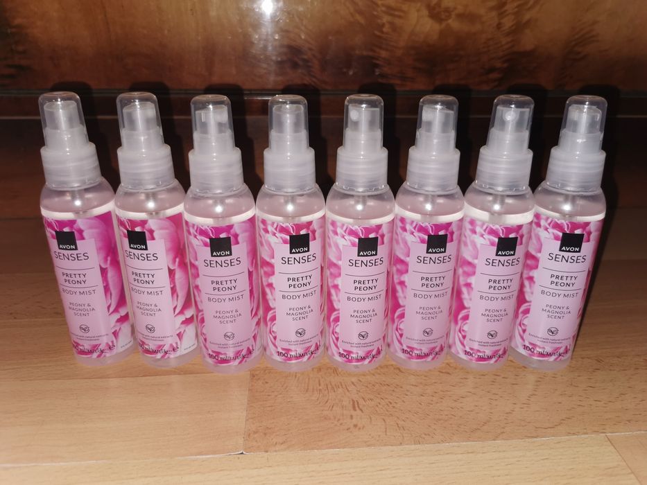 Wyprzedaż Mgiełka do ciała Avon Senses Pretty peony 100 ml