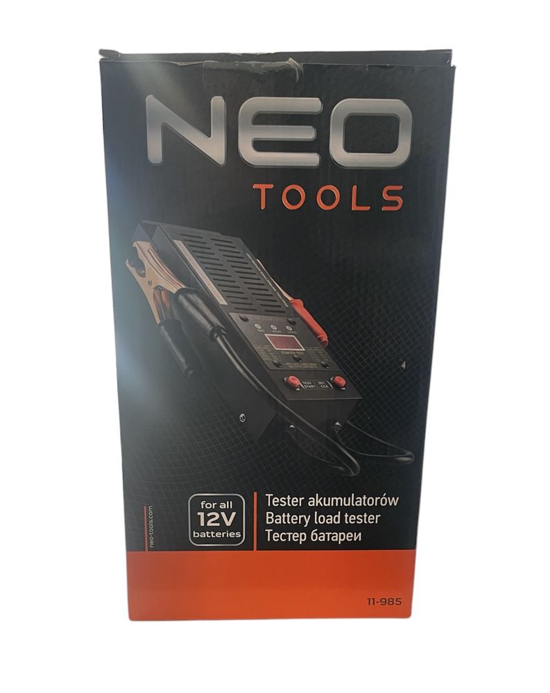 !!NOWY!! Tester akumulatorów Neo Tools