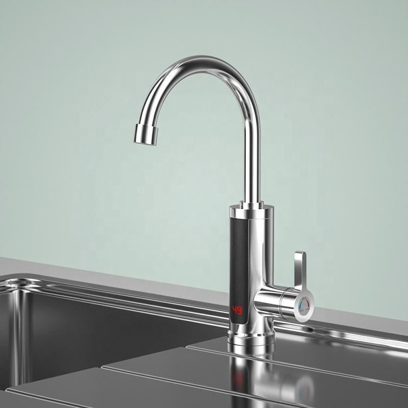Проточный водонагреватель смеситель на кухню электрический