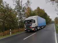 Scania R450 + naczepa Wielton zestaw mega low deck