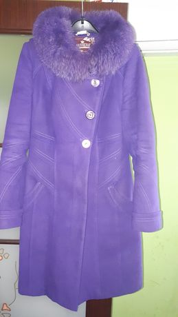 Женское зимнее кашемировое пальто на ватине 46-48