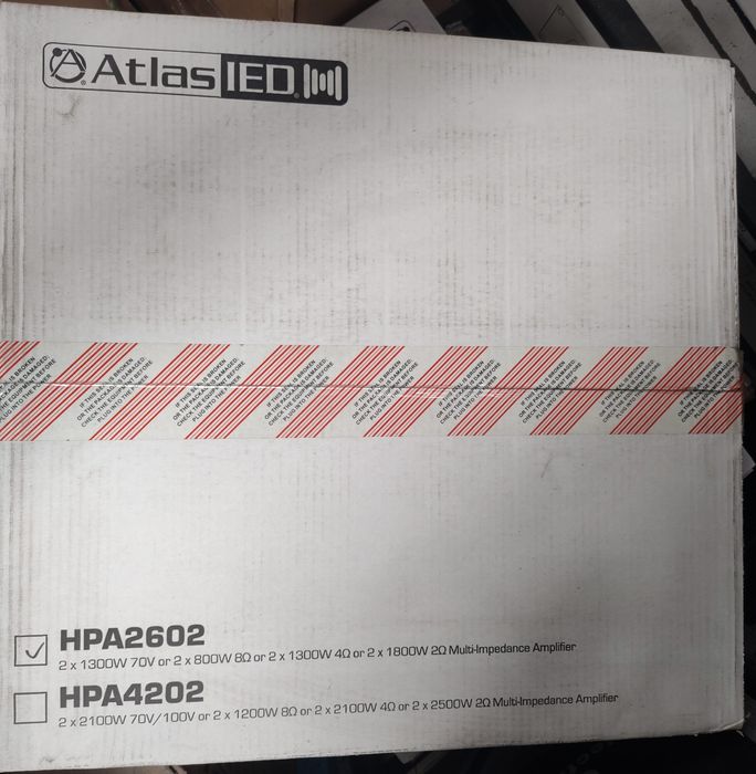 Atlas Sound HPA2602 - wzmacniacz 2x1300W