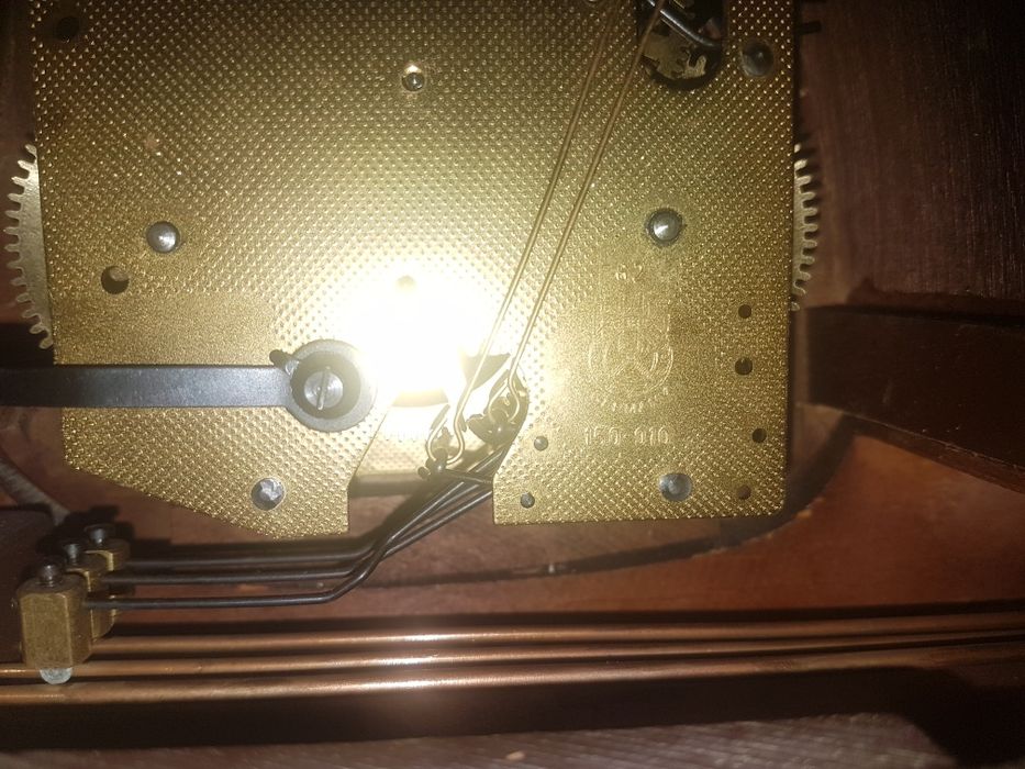 Do kolekcji - kominkowy zegar HERMLE - lata 60