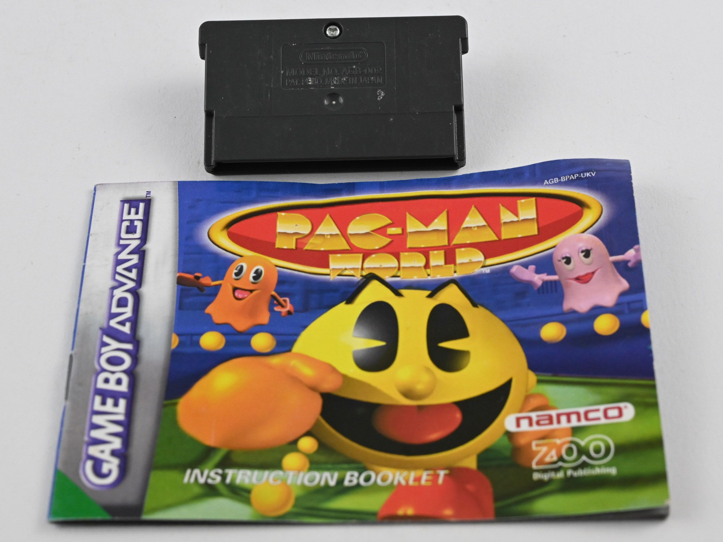 NINTENDO - Game Boy Advance - Gra Pac-Man World + Intrukcja