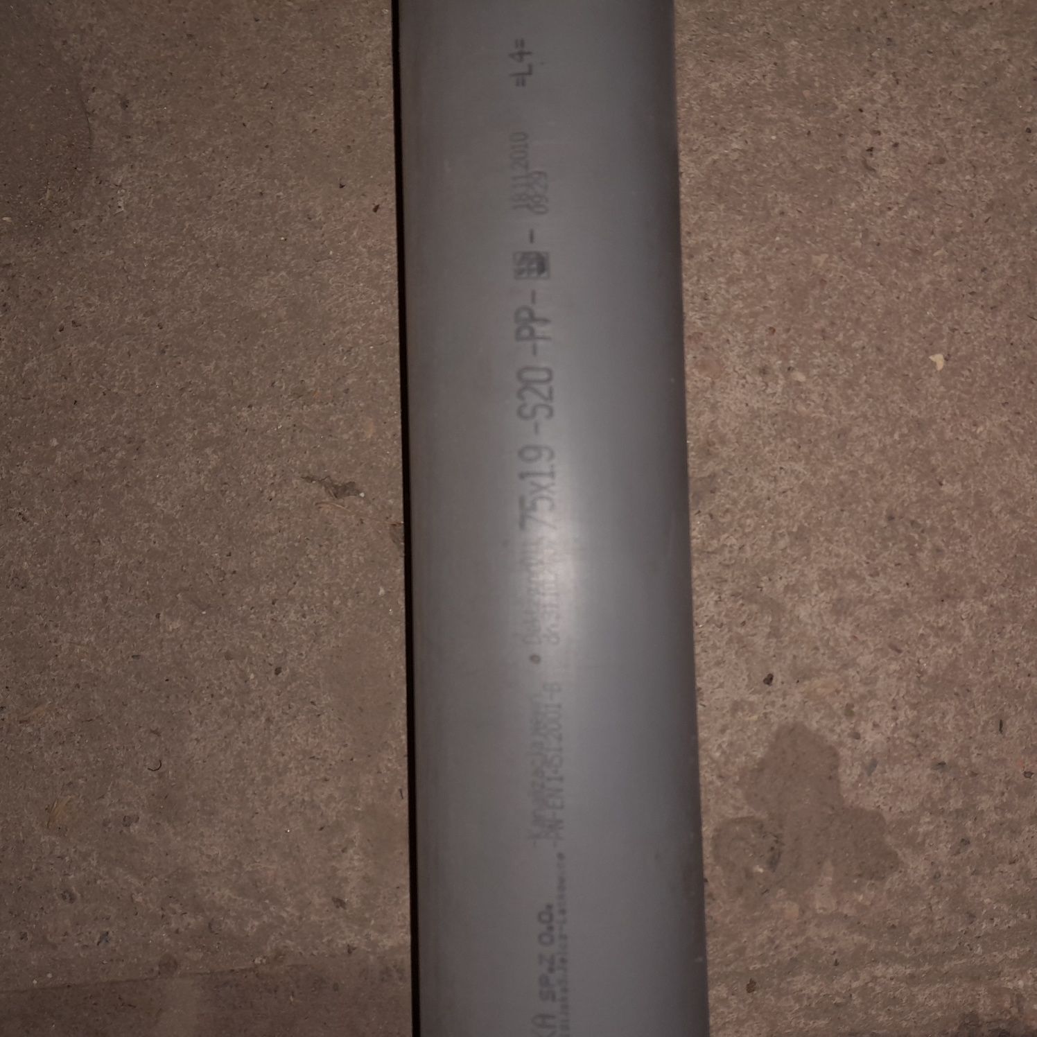 Rura kanalizacyjna pcv 75x1.9x200