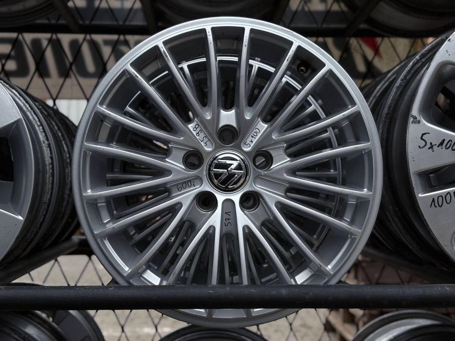 Felgi aluminiowe używane komplet 6.5x15" 5x100 ET35 57.1 FU14598