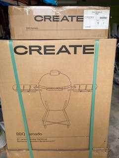 KOLER Grill Ceramiczny Węglowy Kamado EG21 ogrodowy z wózkiem